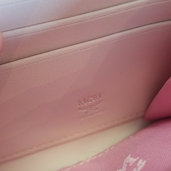 SOLD!!! MCM pink studded wallet - Picture 5 of 5